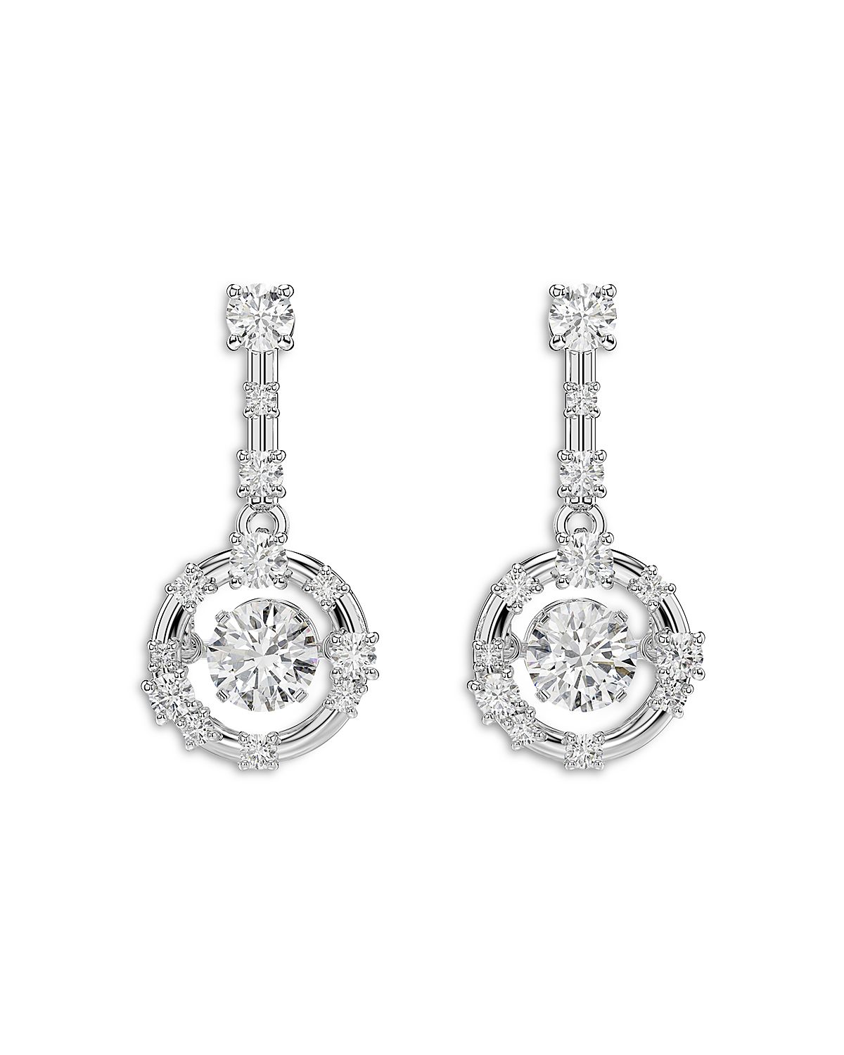Swarovski Constella Dancing Stone Drop Earrings