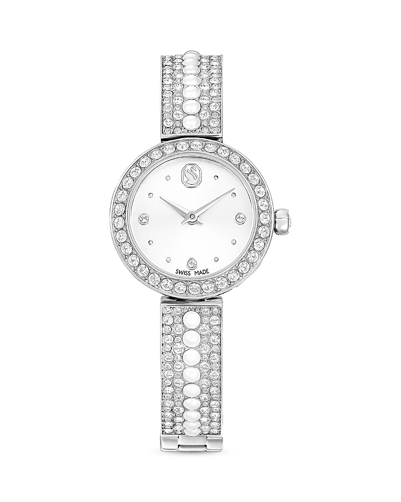 Swarovski Matrix Pearl Bangle Watch, 26mm