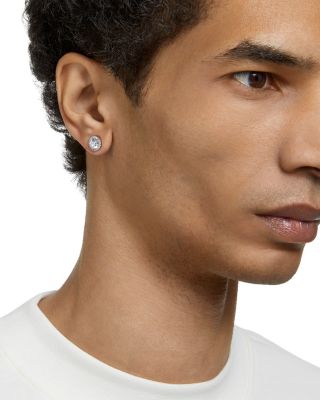 Una Angelic Cubic Zirconia Stud Earrings