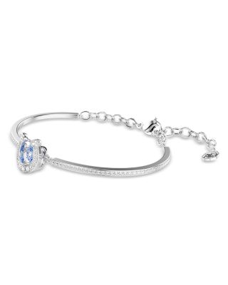 Symbolica Crystal & Cubic Zirconia Horseshoe Bangle Bracelet