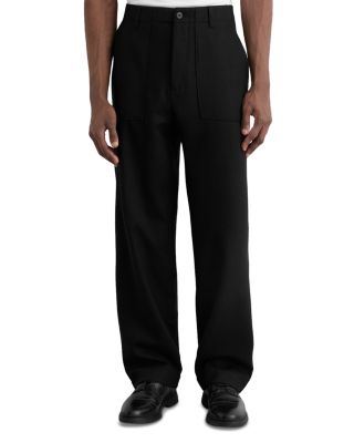 Wool Wide Leg Trousers