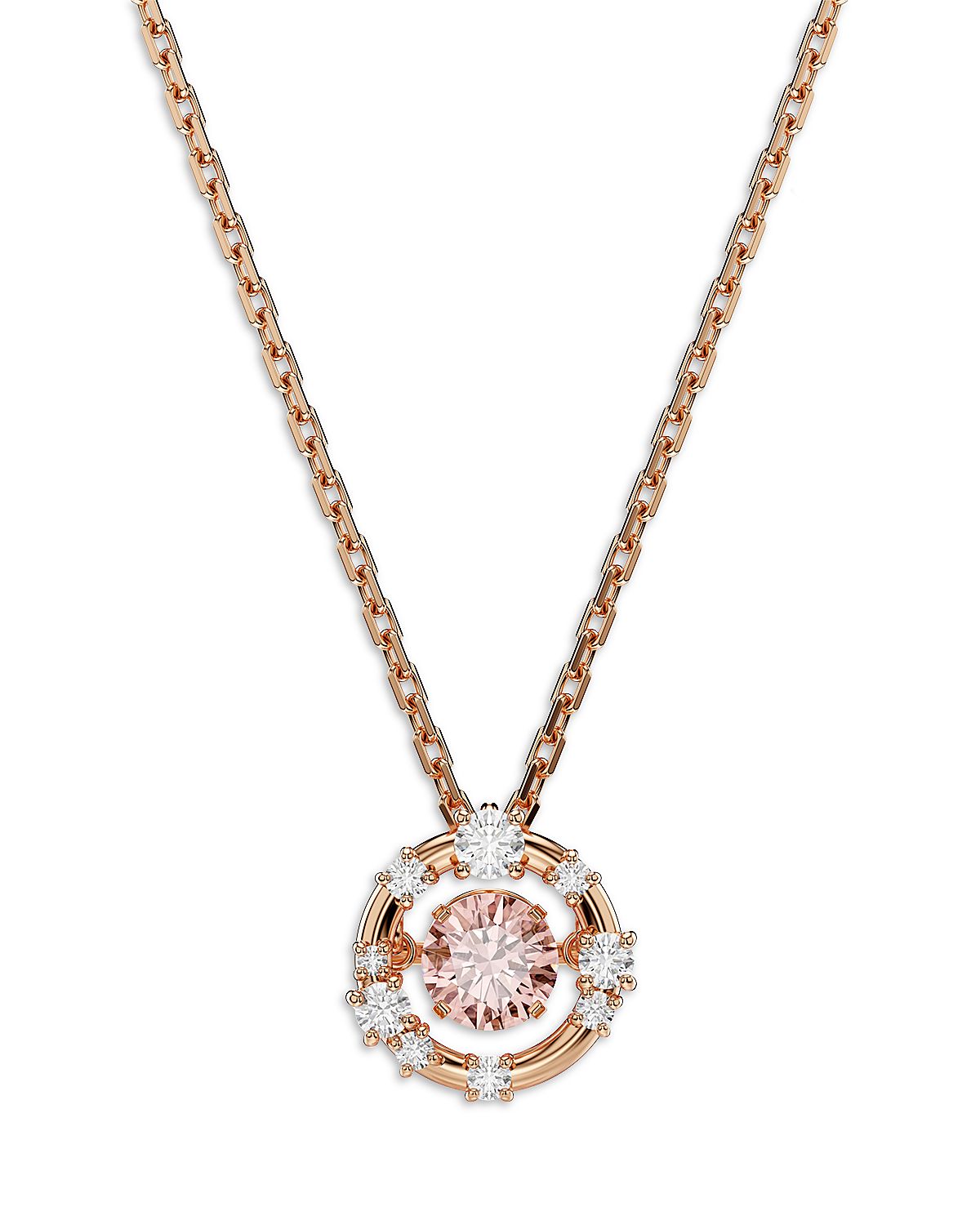 Swarovski Constella Dancing Stone Pendant Necklace, 14.87-17.75