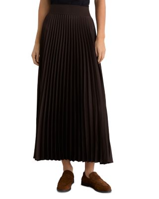 Seren Pleated Midi Skirt