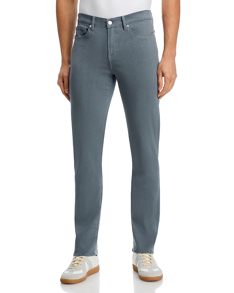 Frame L'Homme Slim Fit Brushed Twill 32.5 Pants in Modern Grey