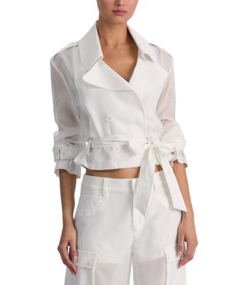 Keith Sheer Mixed Media Jacket