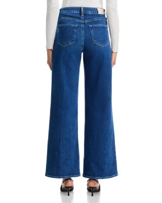 Aneesa High Rise Wide Jeans in Amalfi Tide