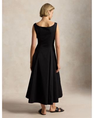 Paneled Cotton Dress