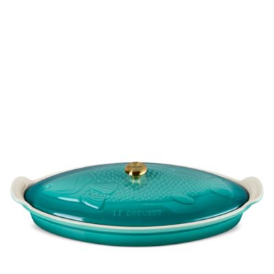 Oval Stoneware Fish Baker