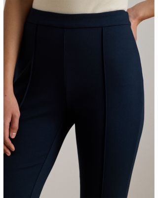 Twill Flare Ankle Pants