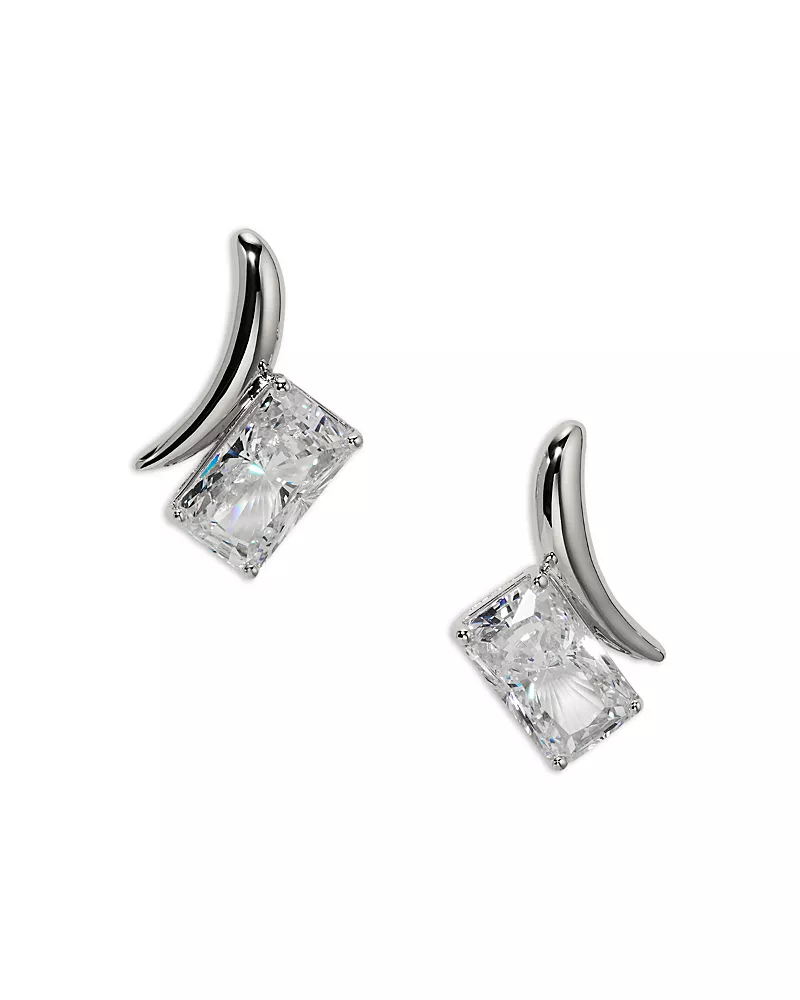 Nadri Phenom Drop Stud Earrings
