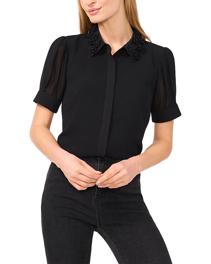 CeCe Puff Sleeve Blouse