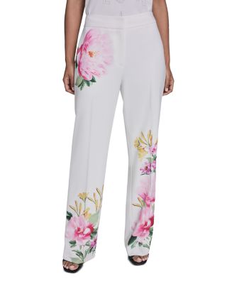 Placed Floral Pants