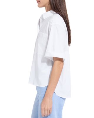 Corinna Oversized Cropped Shirt
