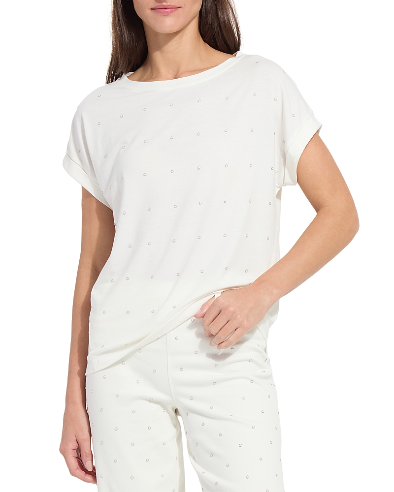 Lysse Nisha Metal Heatset Pearl Top