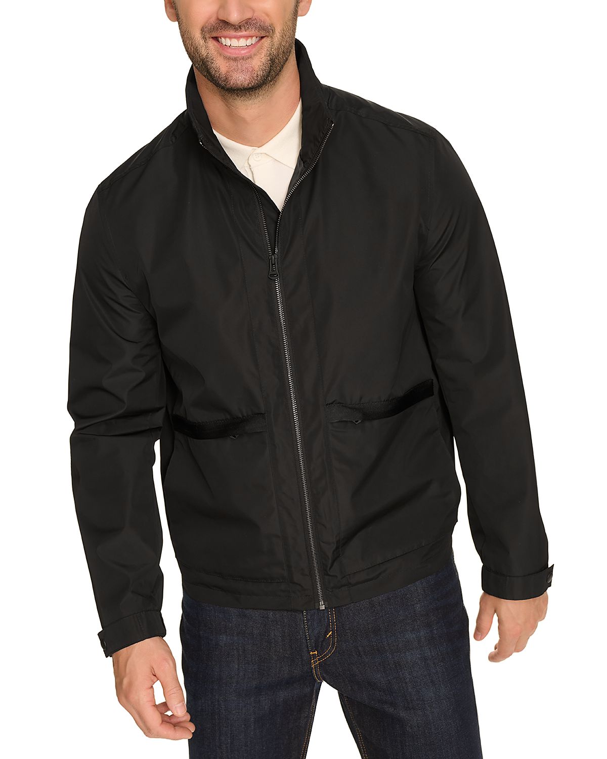 Cole Haan Packable Rain Jacket