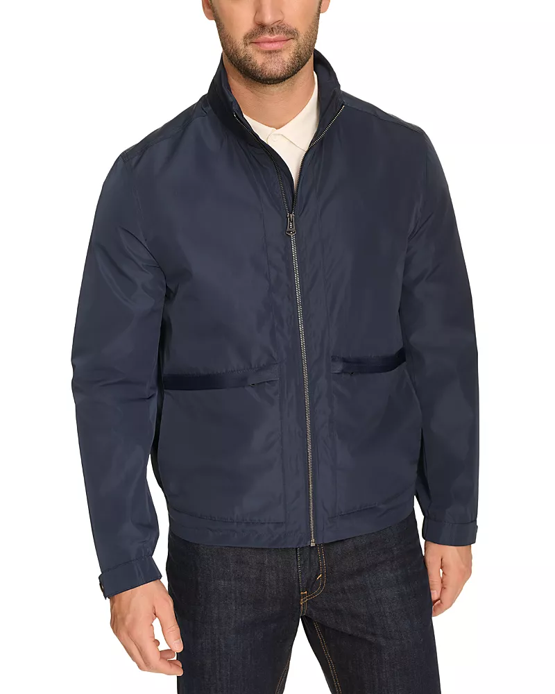 Cole Haan Packable Rain Jacket