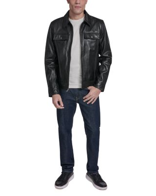 Leather Trucker Jacket