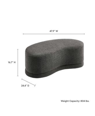 Nimbus 48" Upholstered Ottoman Bench