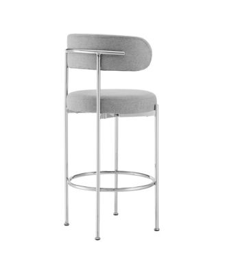 Albie Fabric Bar Stools, Set of 2
