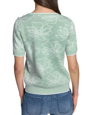 Floral Crewneck Sweater