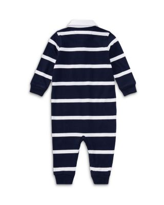 Boys' Rugby Stripe Coverall - Baby