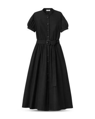 Puff Sleeve Shirt Dress