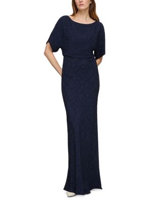 Short Sleeve Floor Length Dress