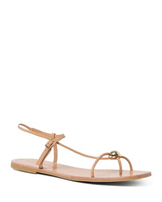 Women's Leather Thong Sandals