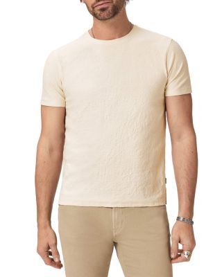 Rubin Crinkled Jacquard Short Sleeve Tee
