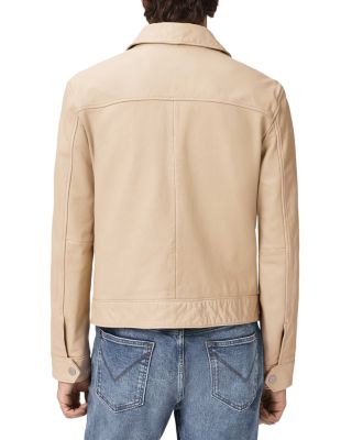 Nicholas Burnished Leather Jacket