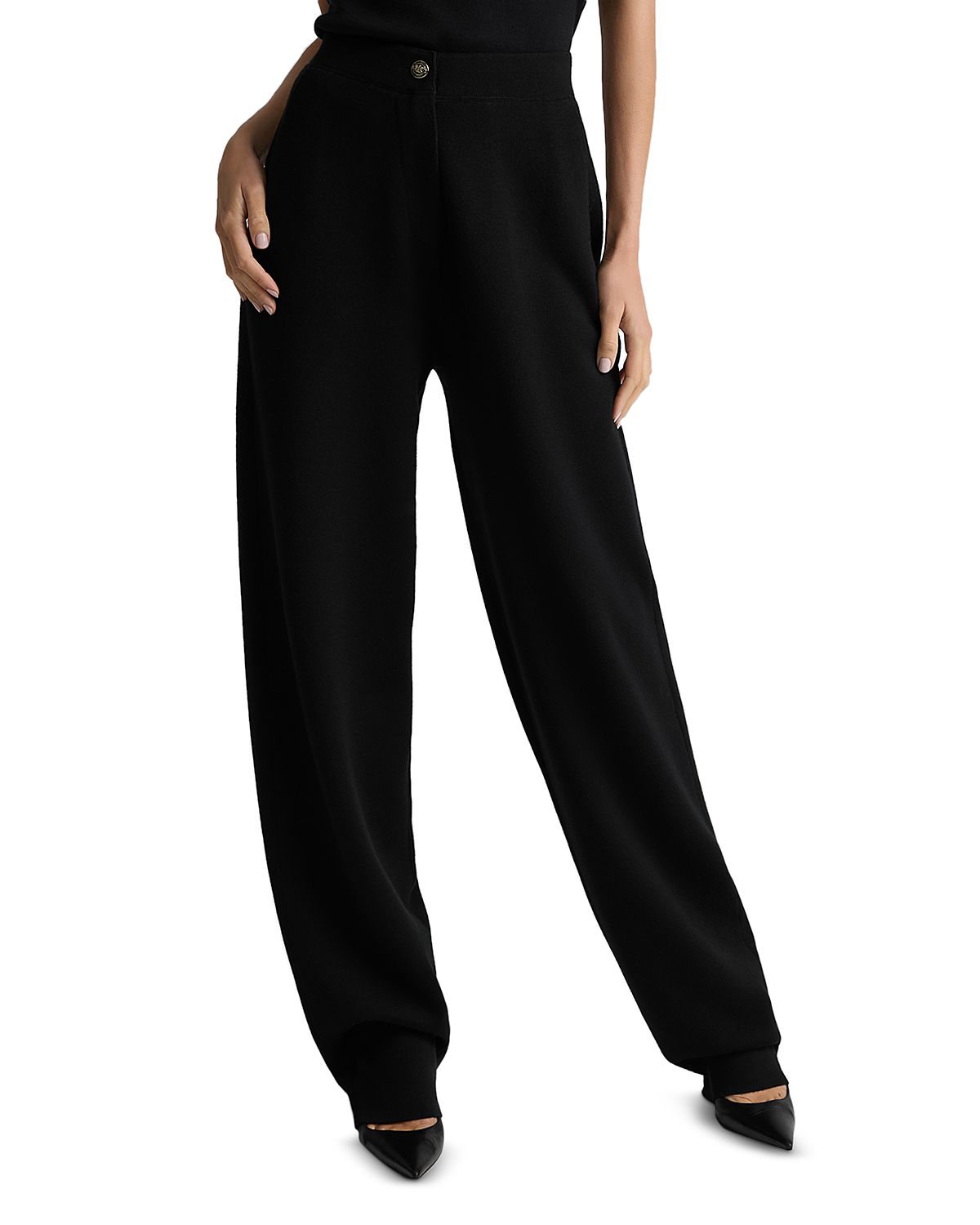 St. John Double Face Knit Pants