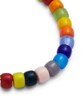 LUIS MORAIS 14K Yellow Gold Turquoise Oval Cabochon Eye of the Idol Red Cord Bracelet