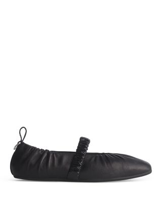 Women's Spire Ruched Mary Jane Flats