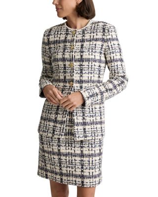 St. Tropez Tweed Short Sleeve Dress