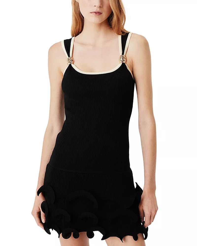 TRESSE Ruffled Hem Mini Dress