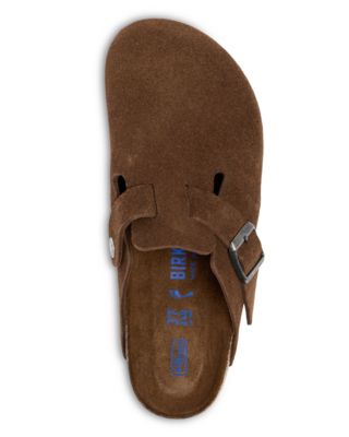 Women's Boston Suede Soft Footbed Clogs
