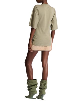  T-Shirt with Club Print