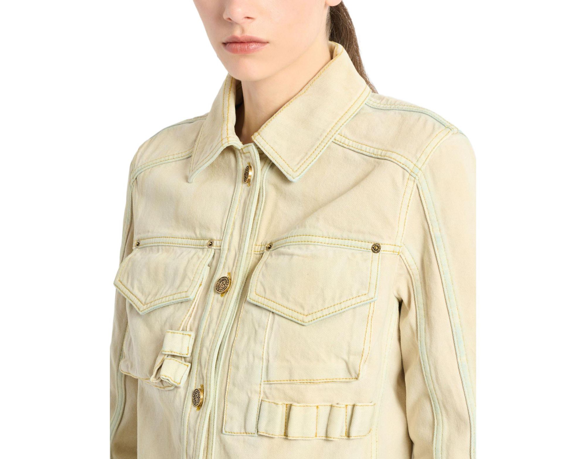 Faded Denim Jacket — Image 4