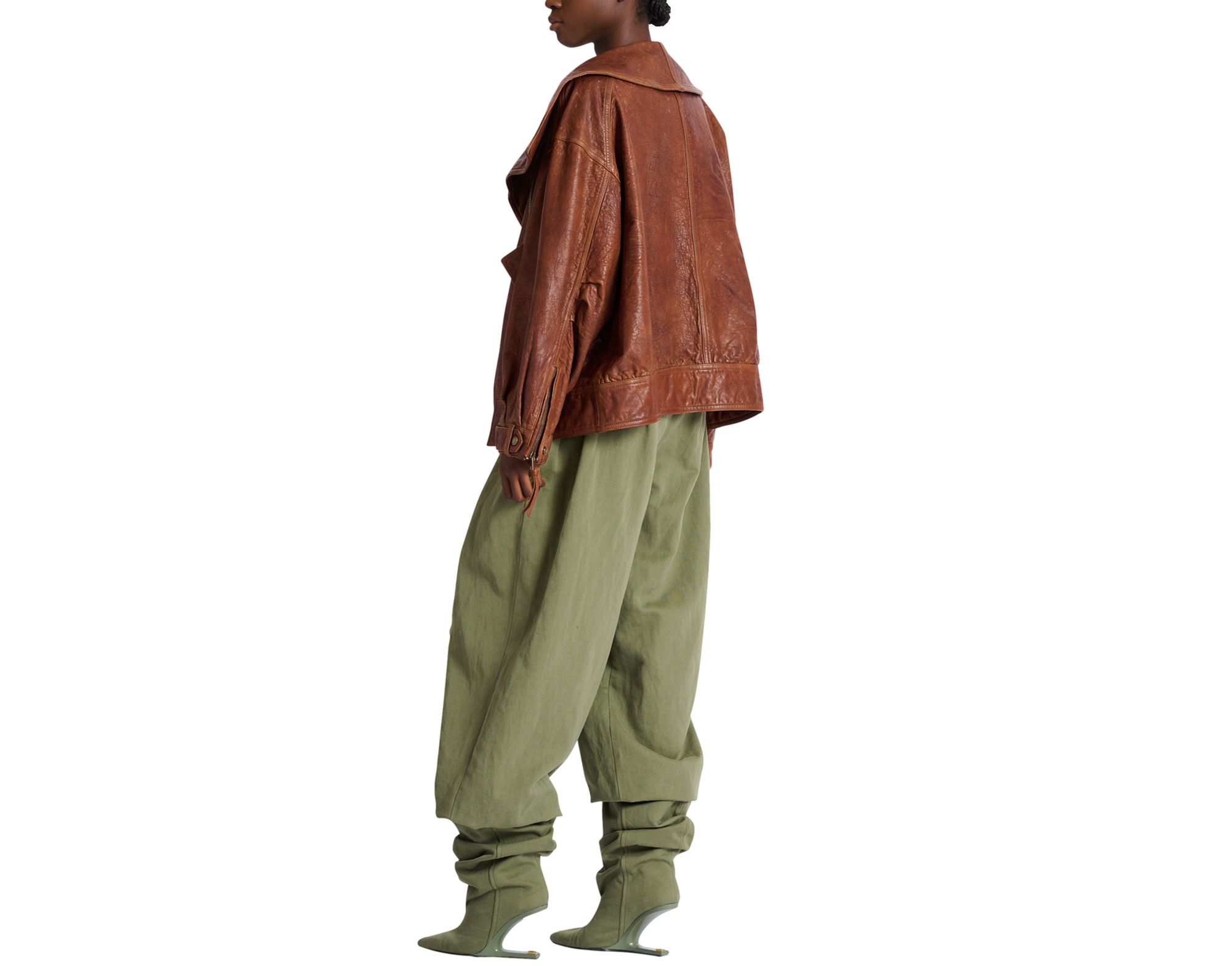 Lambskin Bomber Jacket — Image 3
