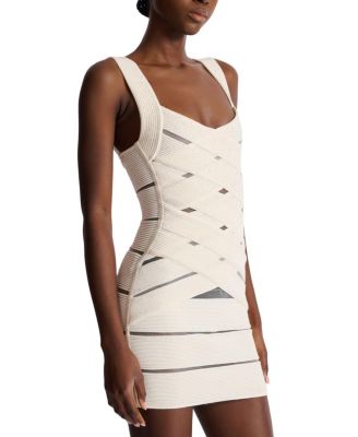 Mesh Knit Bodycon Dress