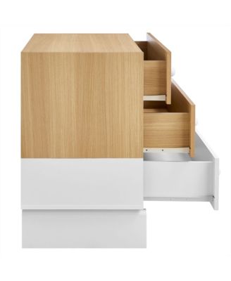 Nolia 3-Drawer Color Block Dresser