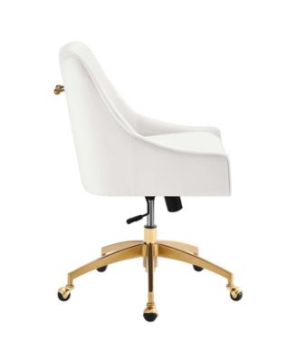 Discern Performance Velvet Office Chair