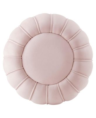 Celebrate Channel Tufted Performance Velvet Ottoman