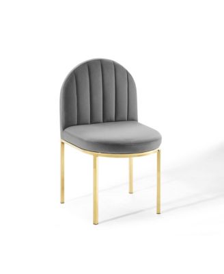 Isla Performance Velvet Dining Side Chair, Set of 2