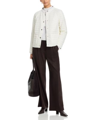 Matte to Shiny Reversible Puffer Coat