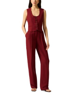 Scoop Neck Waistcoat