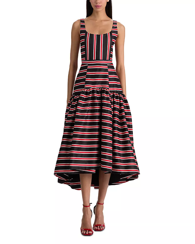 Alice and Olivia Diana Midi Dress