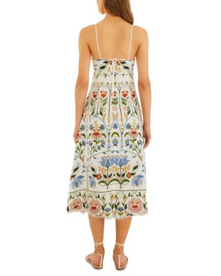 Stitched Garden Midi Dress
