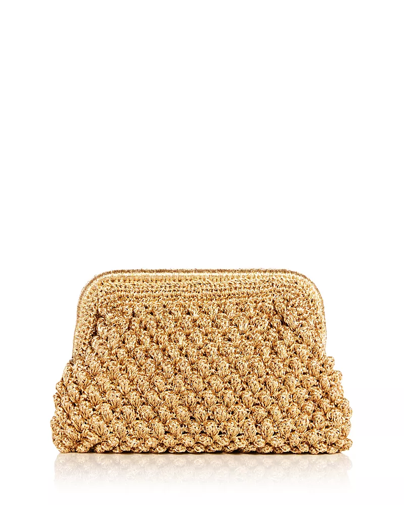 Aqua Popcorn Clutch - Exclusive