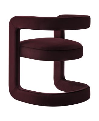 Winslow Barrel Performance Velvet Dining Chair